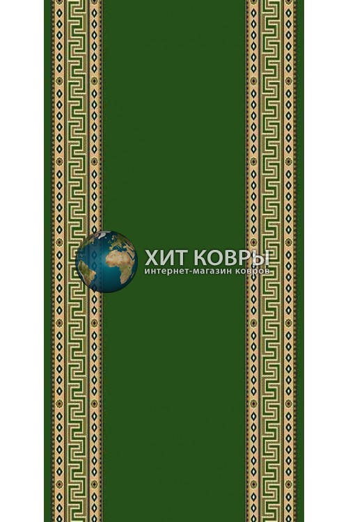 Кремлевская ковровая дорожка Кремлевка 5463 зеленый
